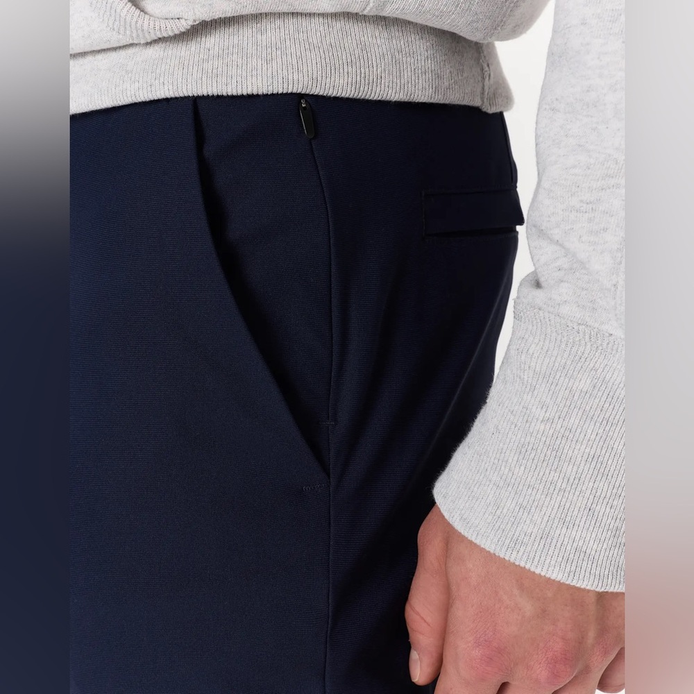 New Quince Mens Ultimate Commuter Pants‎ Navy Blue 30x32 - Picture 5 of 10